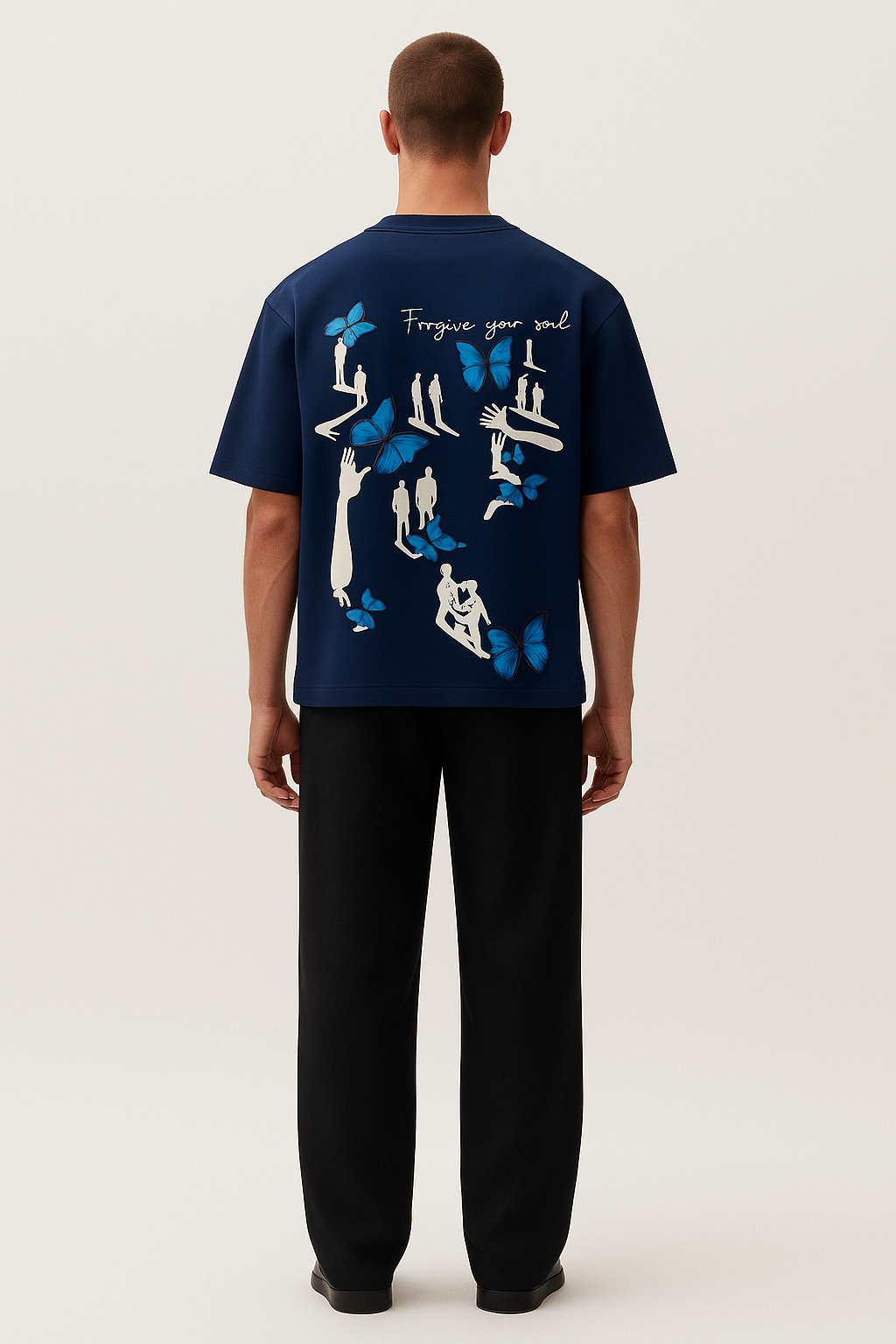 Midnight Garden Oversized T-shirt