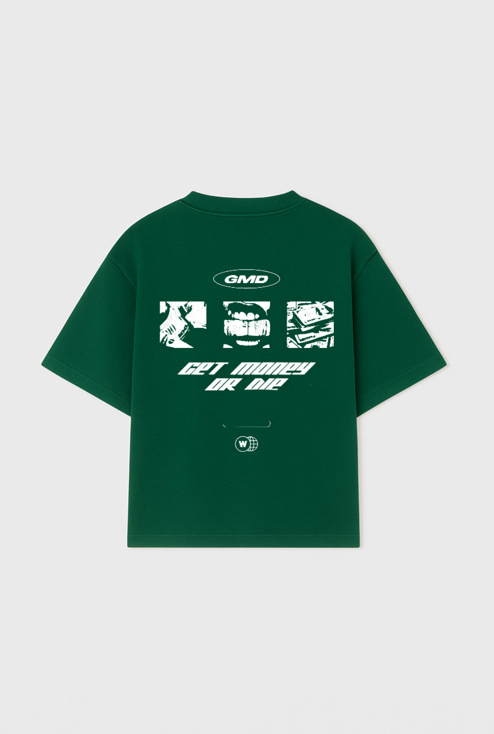 Get Money Division Oversized Drop Shoulder Tee