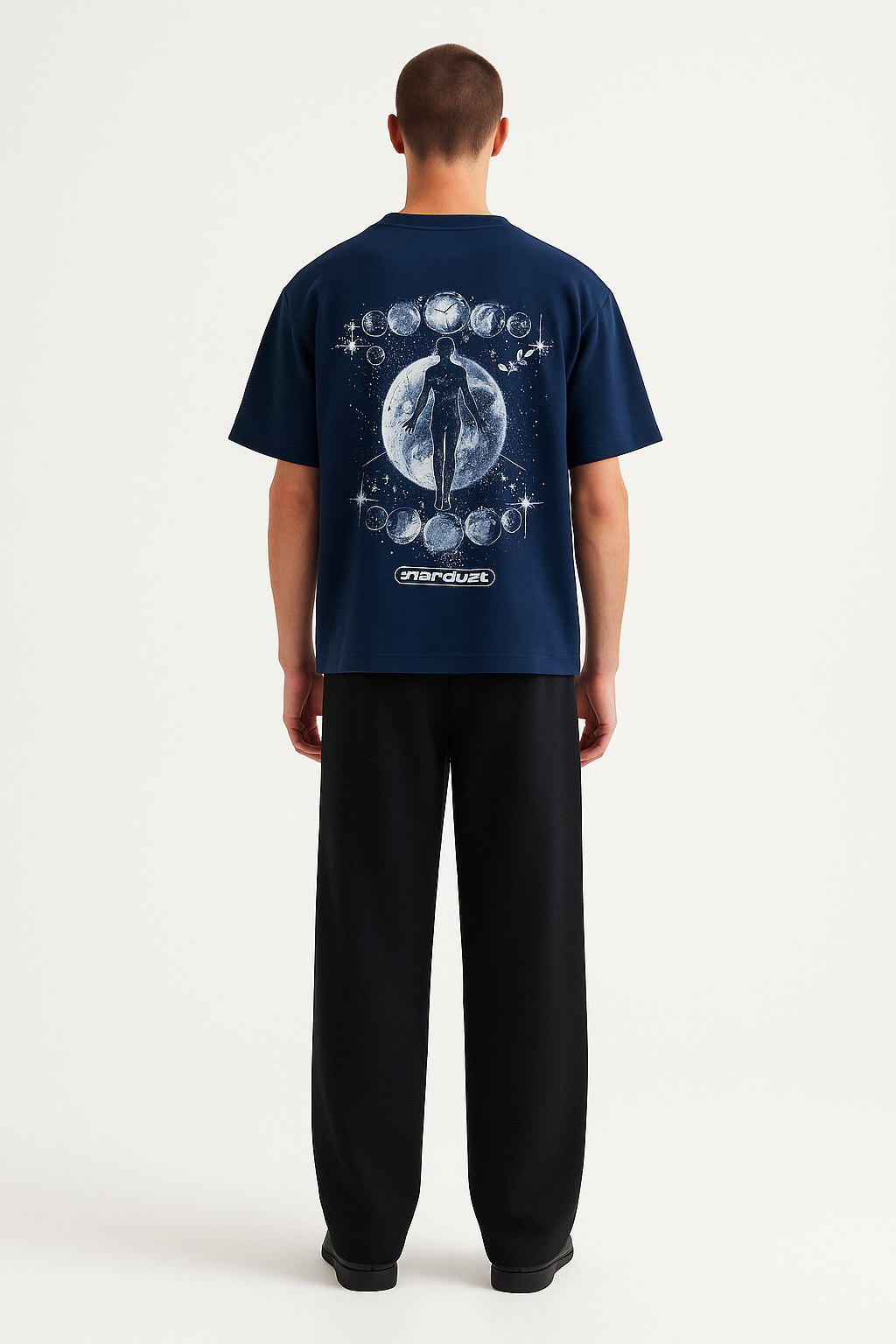 Lunar Archive Oversized Drop Shoulder Tee