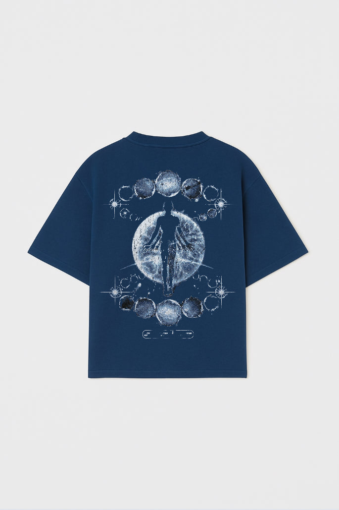 Lunar Archive Oversized Drop Shoulder Tee