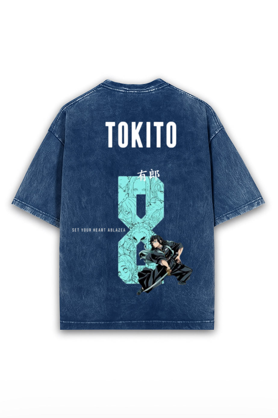 Silent Storm Acid Wash Tee