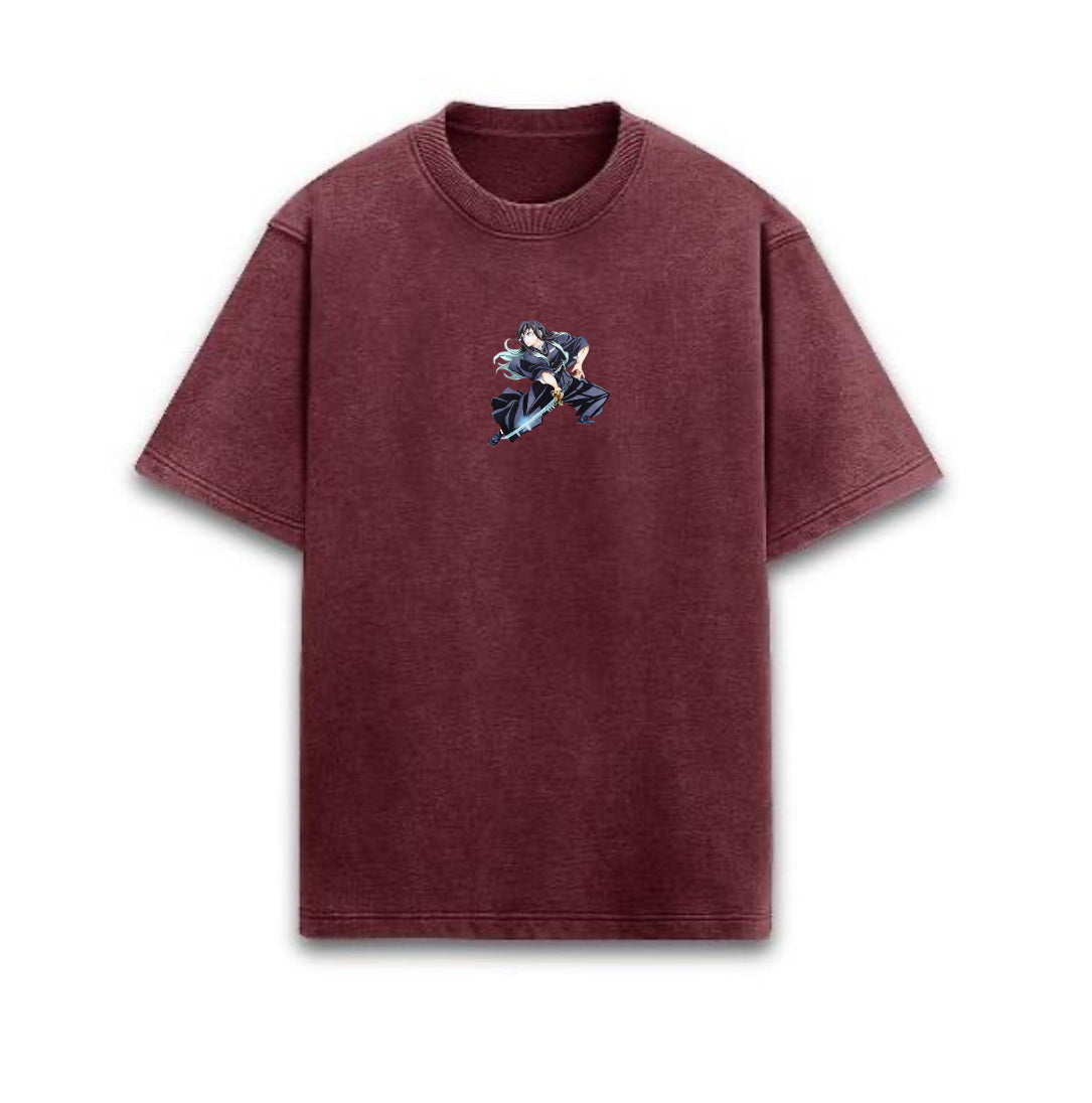 Silent Storm Acid Wash Tee