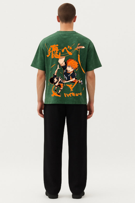 Flight Ace Acid Wash Tee