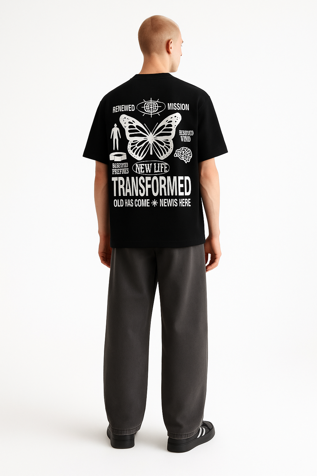 New Life Transformed Oversized Tee