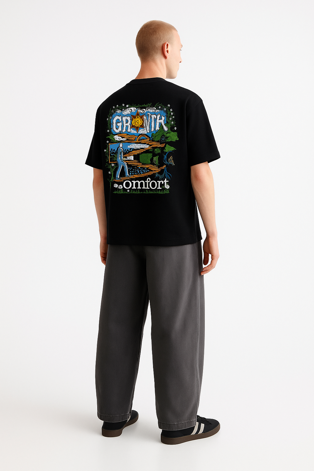 Solstice Growth Oversized Drop Shoulder Tee