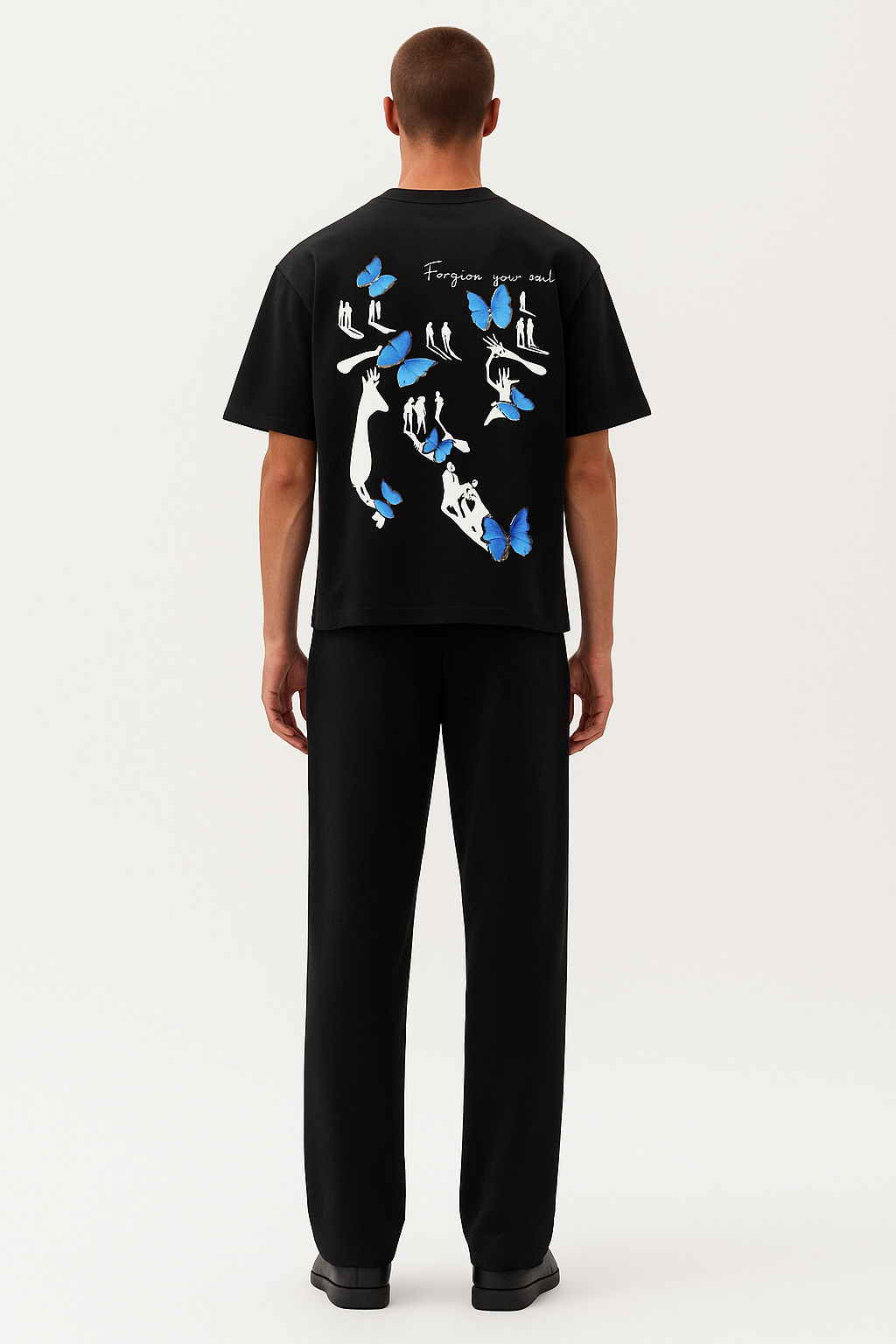 Midnight Garden Oversized T-shirt