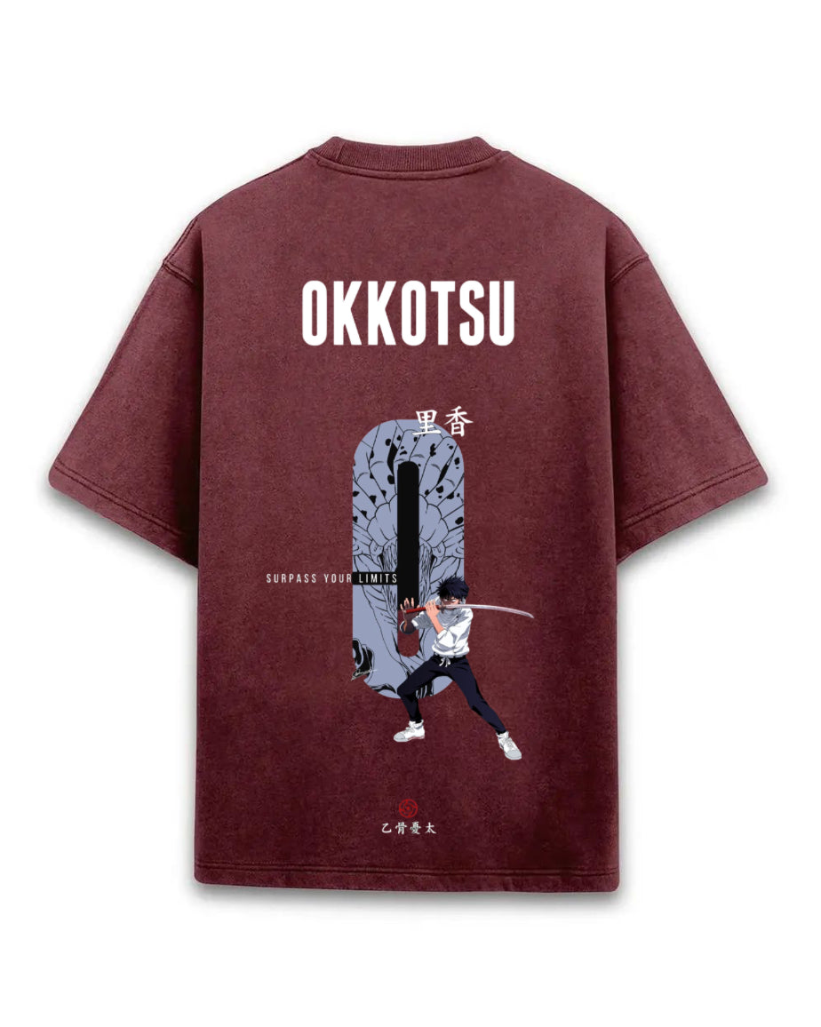 Limit Breaker Acid Wash Tee – Okkotsu Edition
