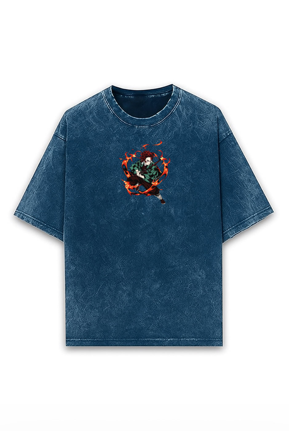 Blazing Blade Acid Wash Tee