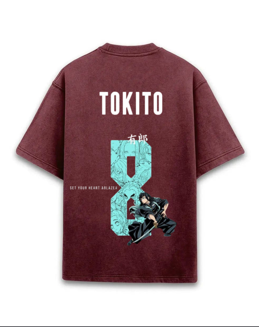 Silent Storm Acid Wash Tee