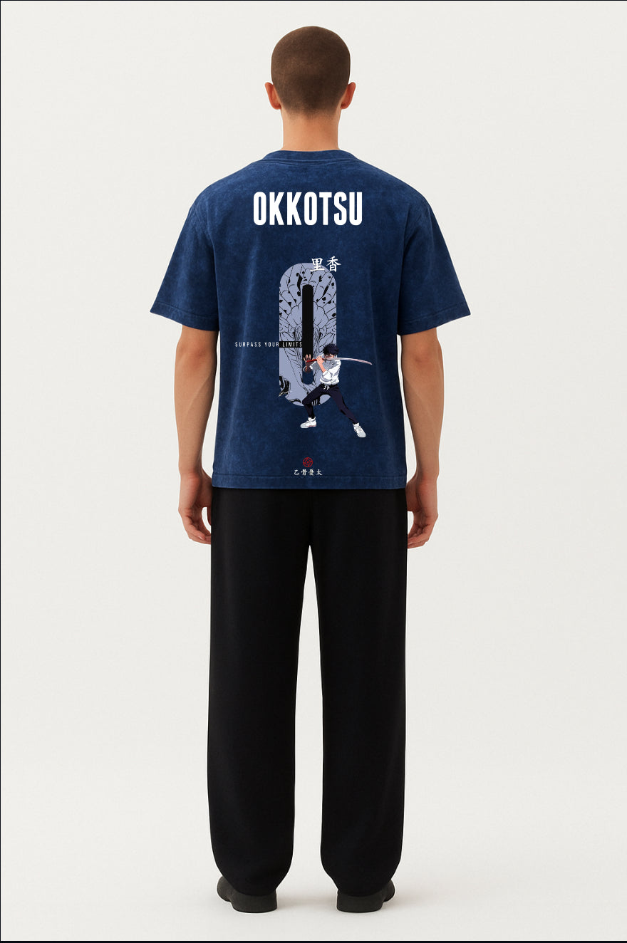 Limit Breaker Acid Wash Tee – Okkotsu Edition