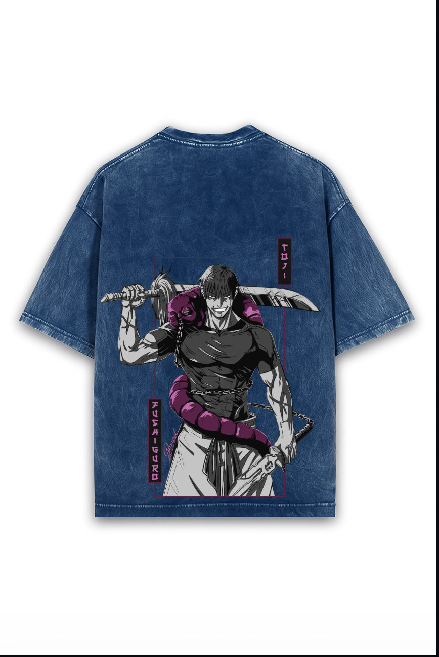 Shadow Serpent Acid Wash Tee