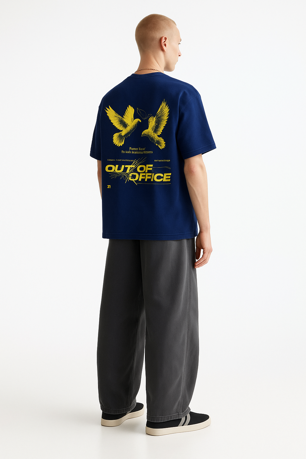 Out of Office Oversized Drop Shoulder Tee