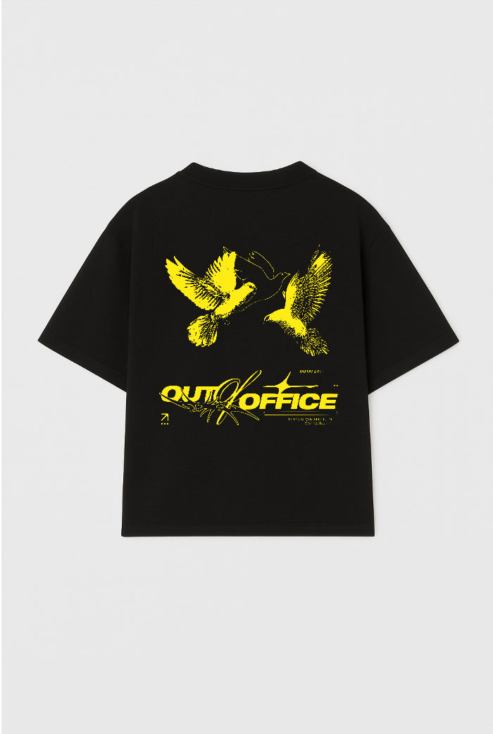 Out of Office Oversized Drop Shoulder Tee