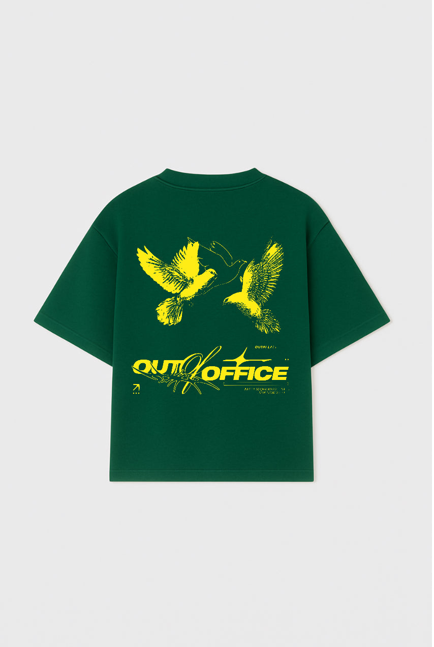 Out of Office Oversized Drop Shoulder Tee