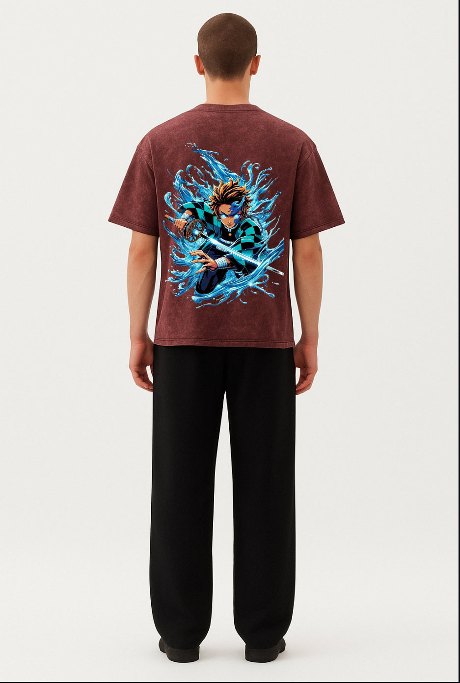 Water Breathing Acid Wash Tee