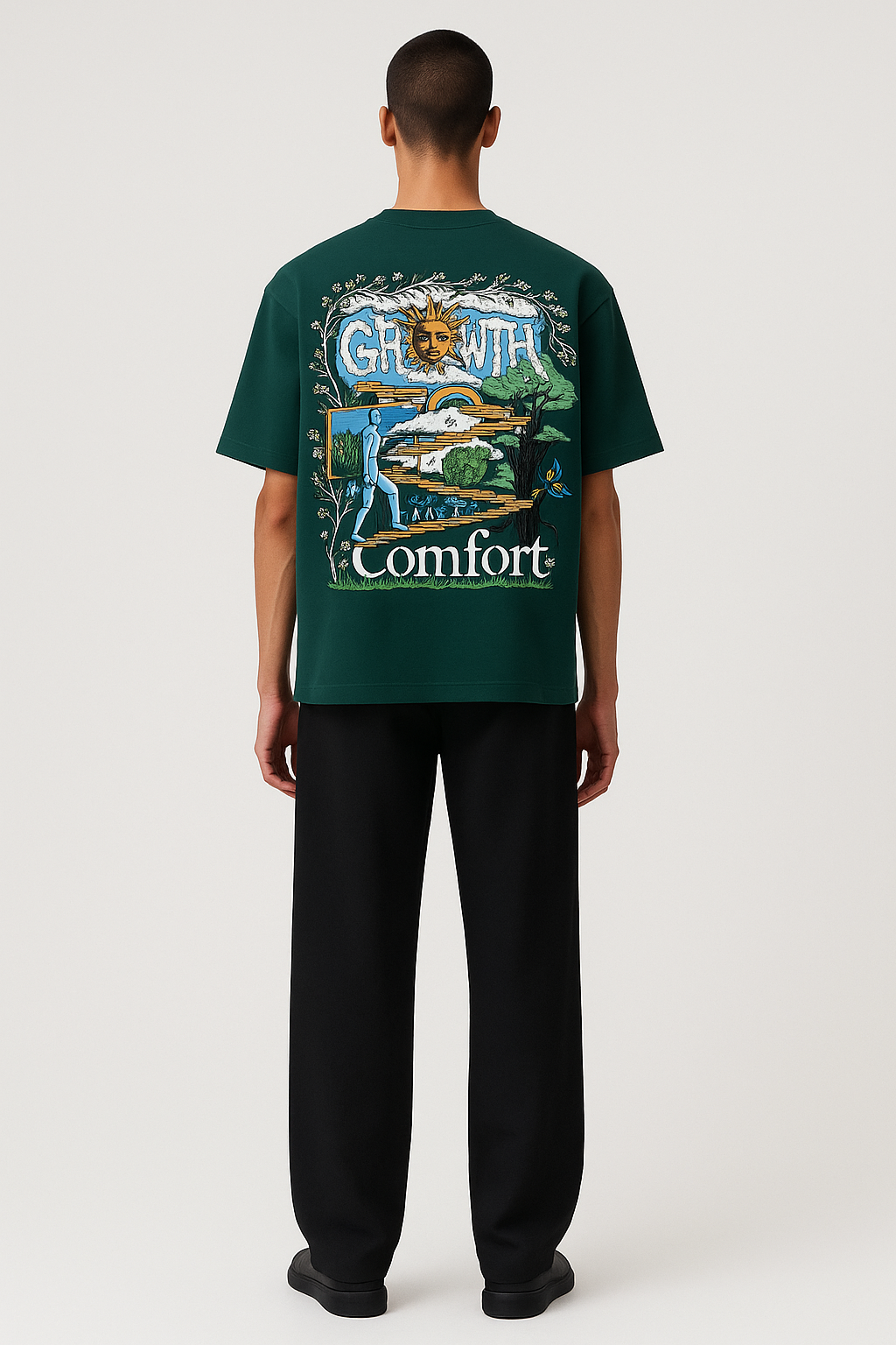 Solstice Growth Oversized Drop Shoulder Tee