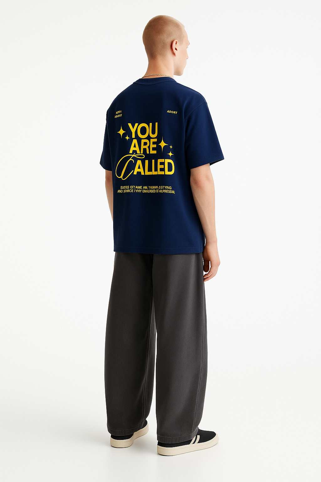 Signal Received Oversized Drop Shoulder Tee