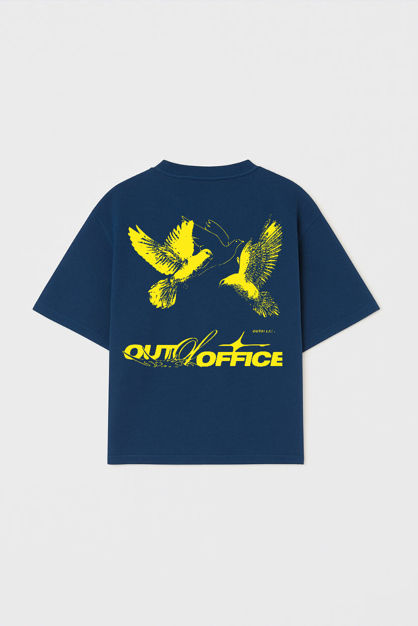 Out of Office Oversized Drop Shoulder Tee