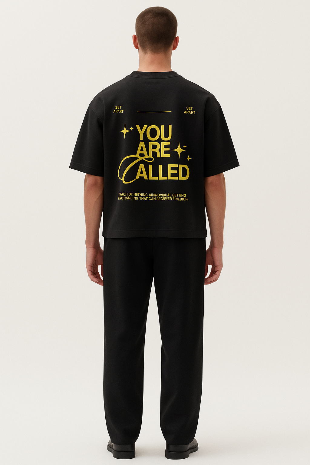 Signal Received Oversized Drop Shoulder Tee