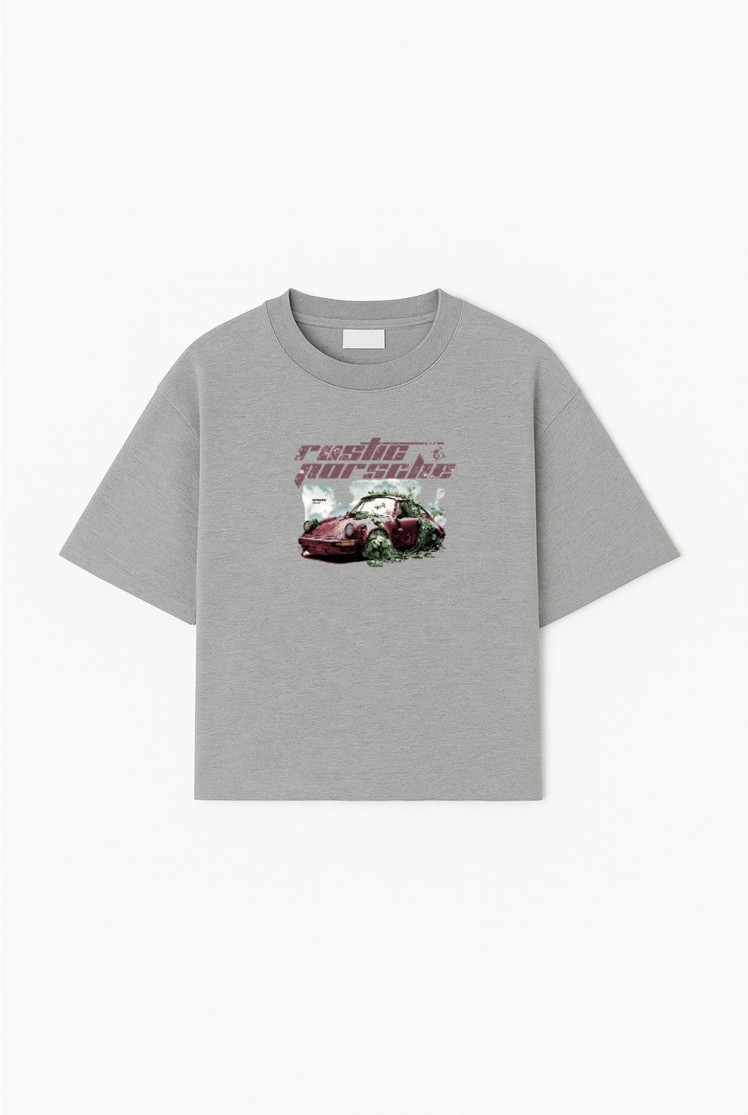 Steel Gray Impact Oversized Tee