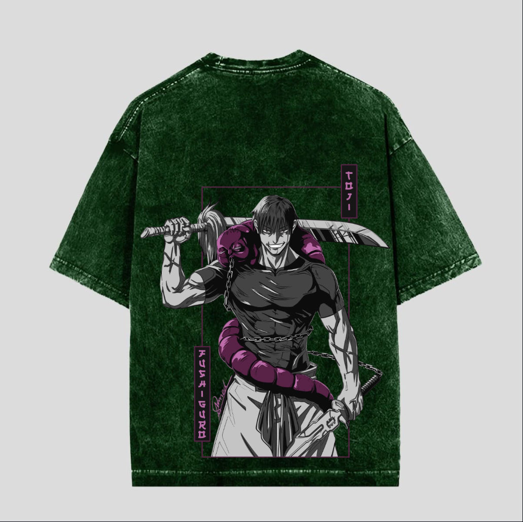 Shadow Serpent Acid Wash Tee