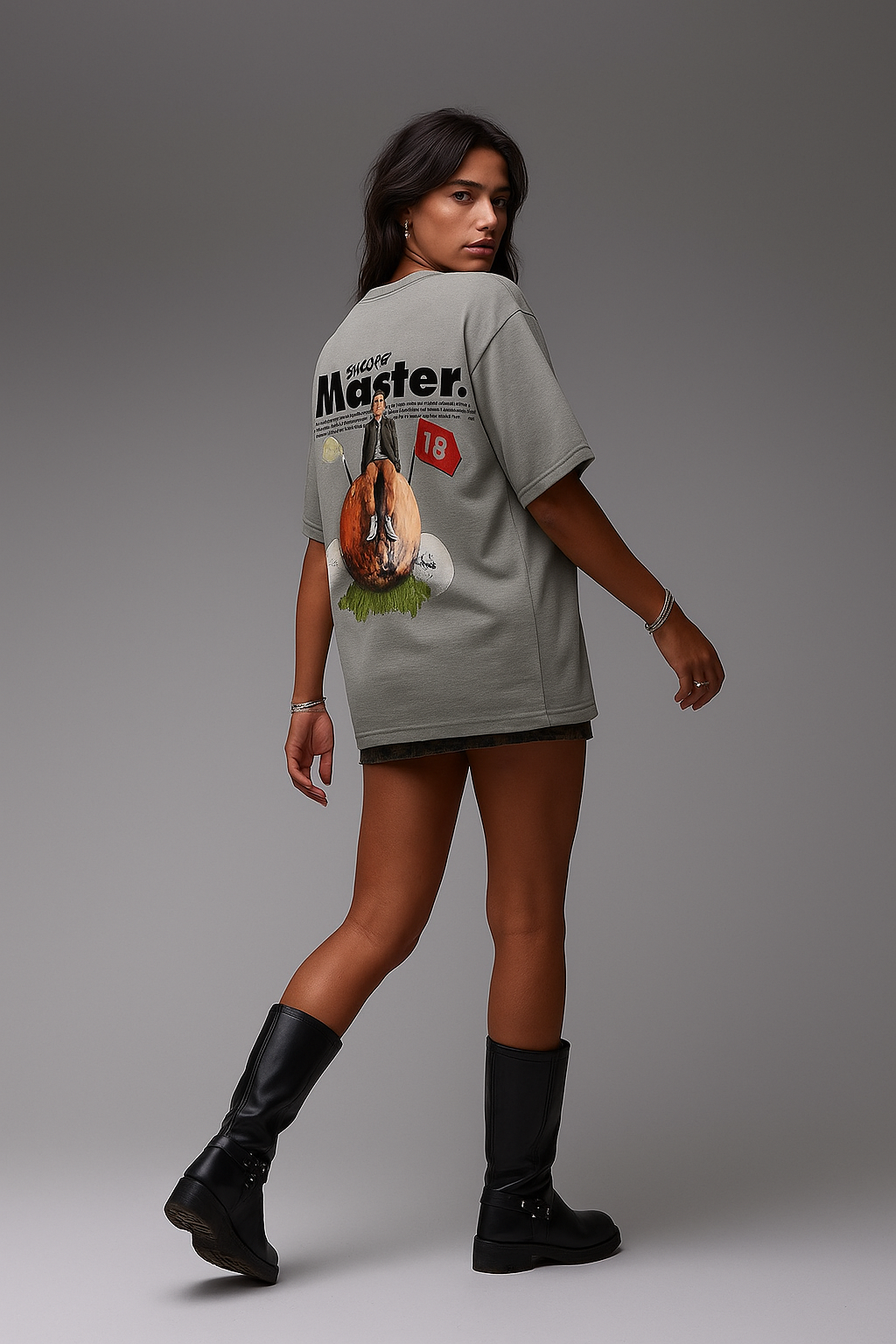 Score Master Oversized Tee