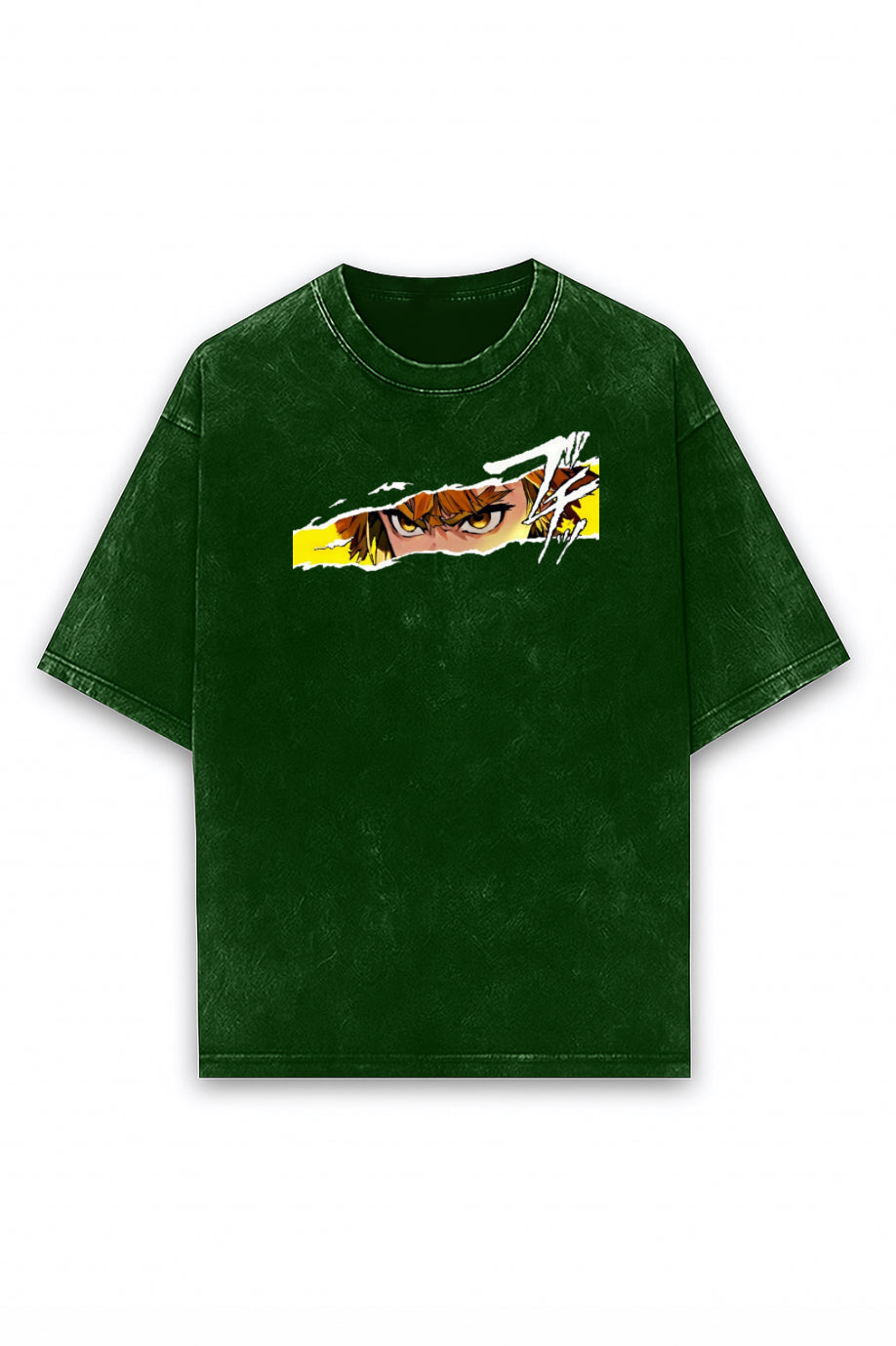 Cursed Energy Acid Wash Tee