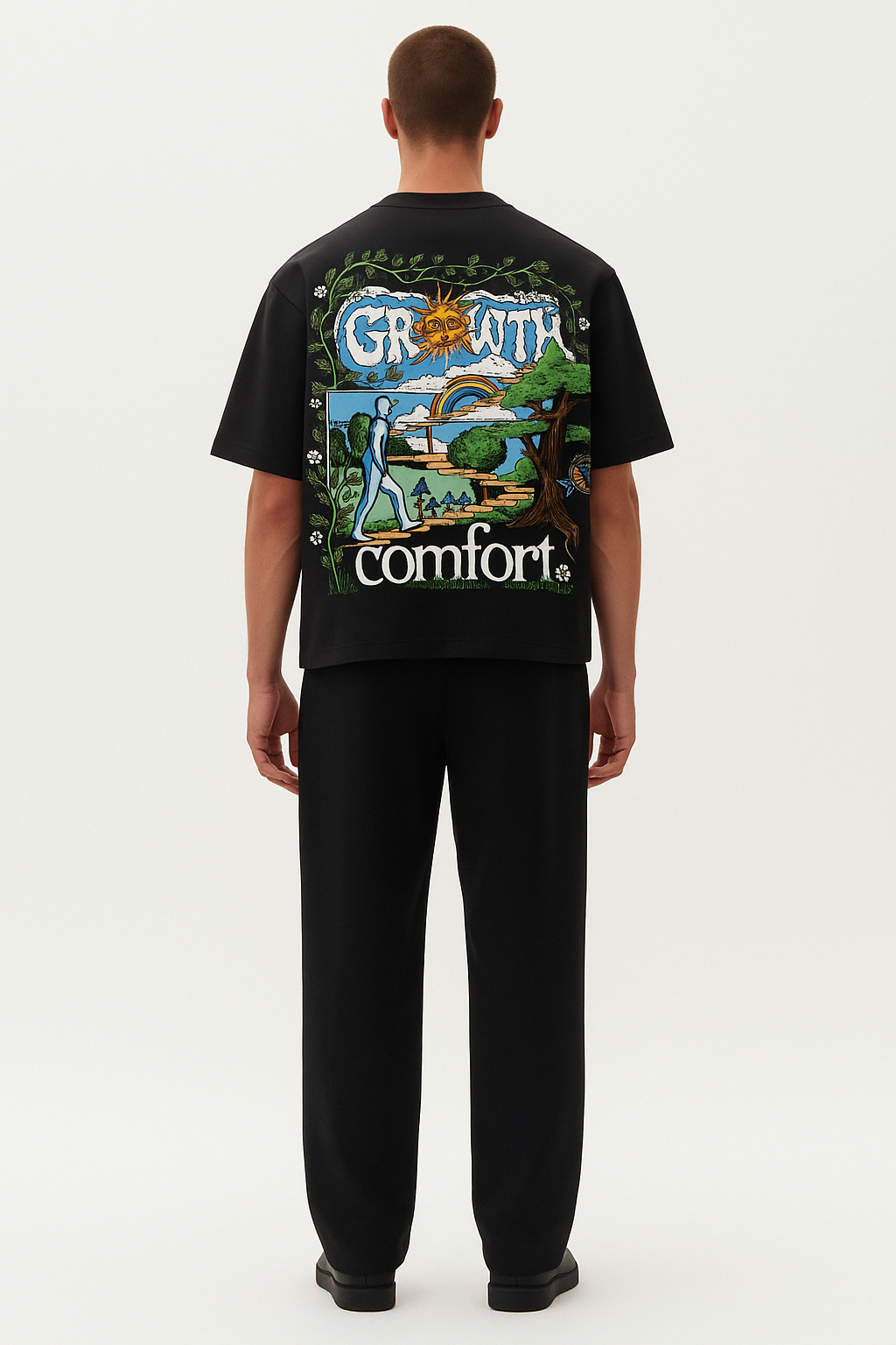Solstice Growth Oversized Drop Shoulder Tee