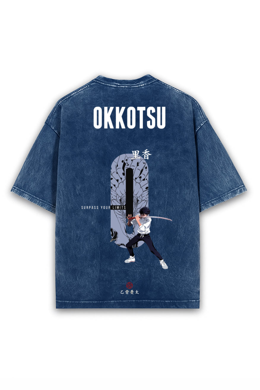 Limit Breaker Acid Wash Tee – Okkotsu Edition
