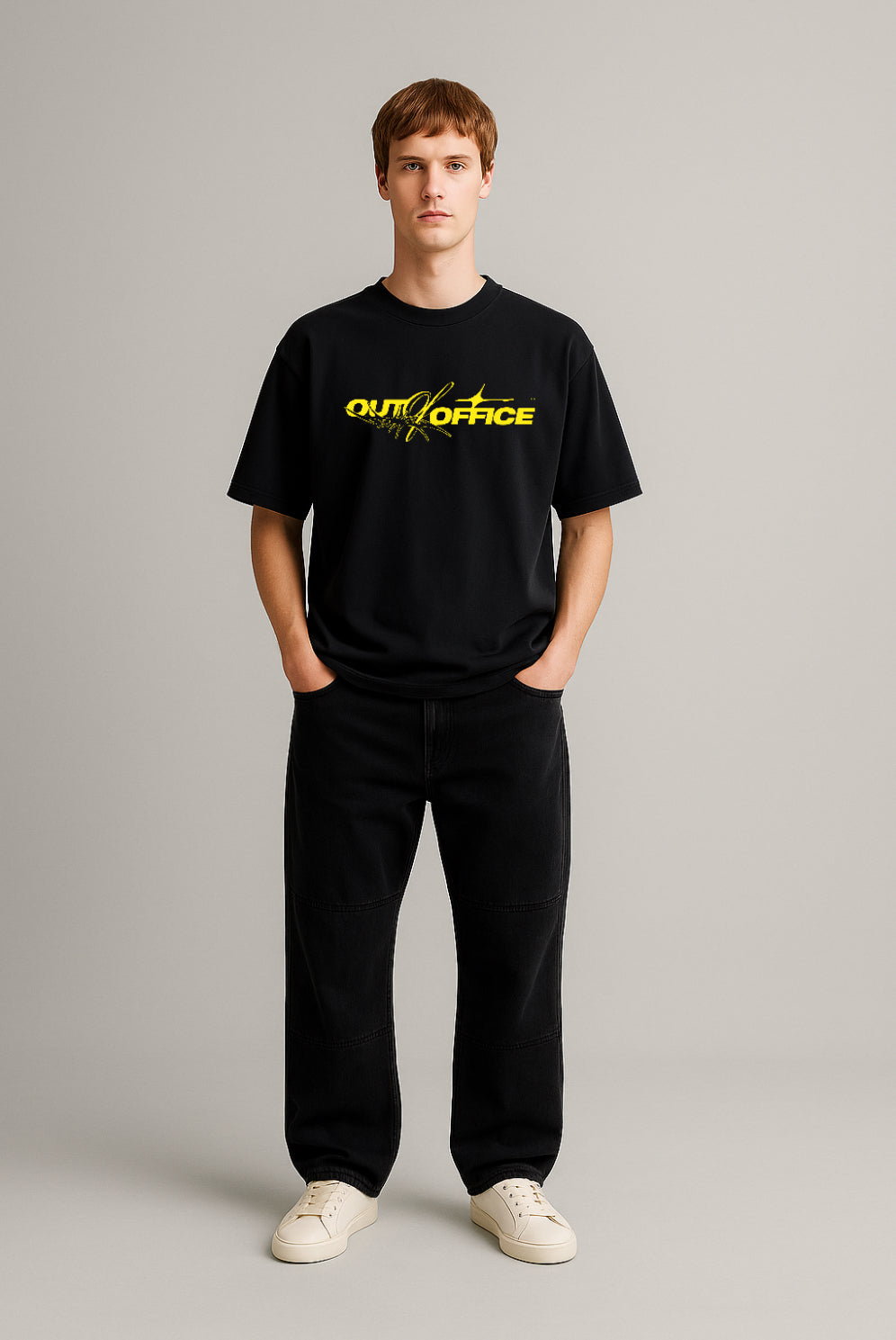 Out of Office Oversized Drop Shoulder Tee