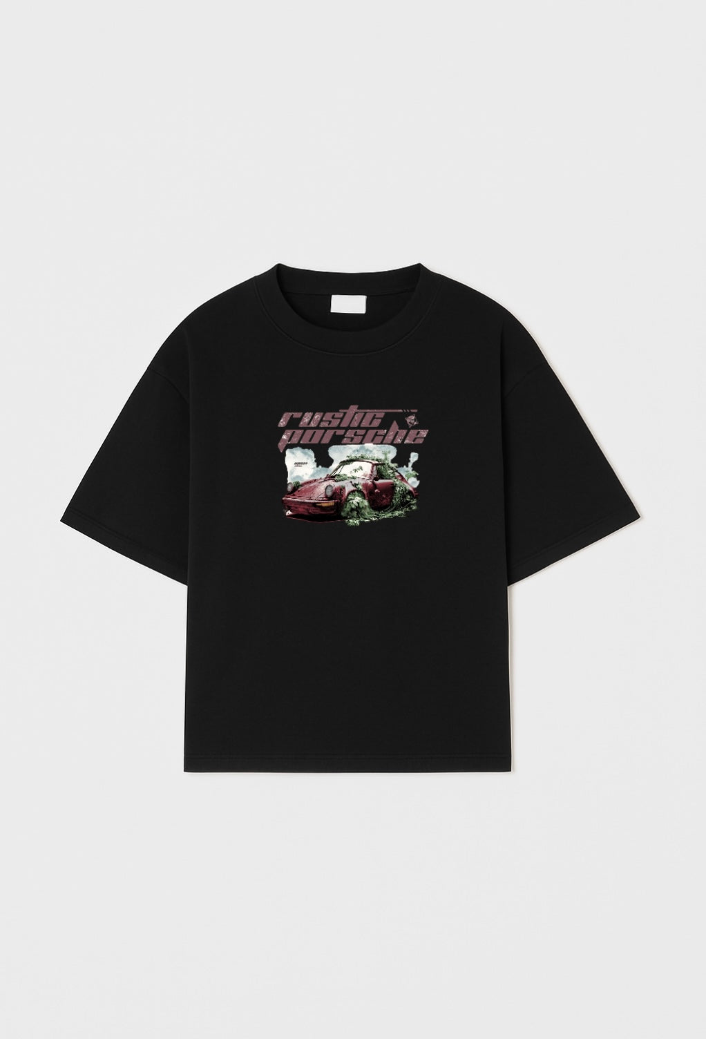 Black Impact Oversized Tee