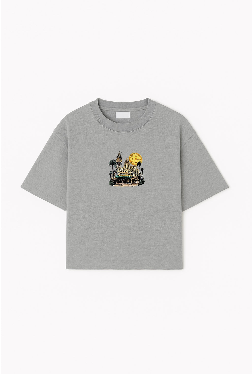 Casablanca Nights Oversized Silver T-shirt
