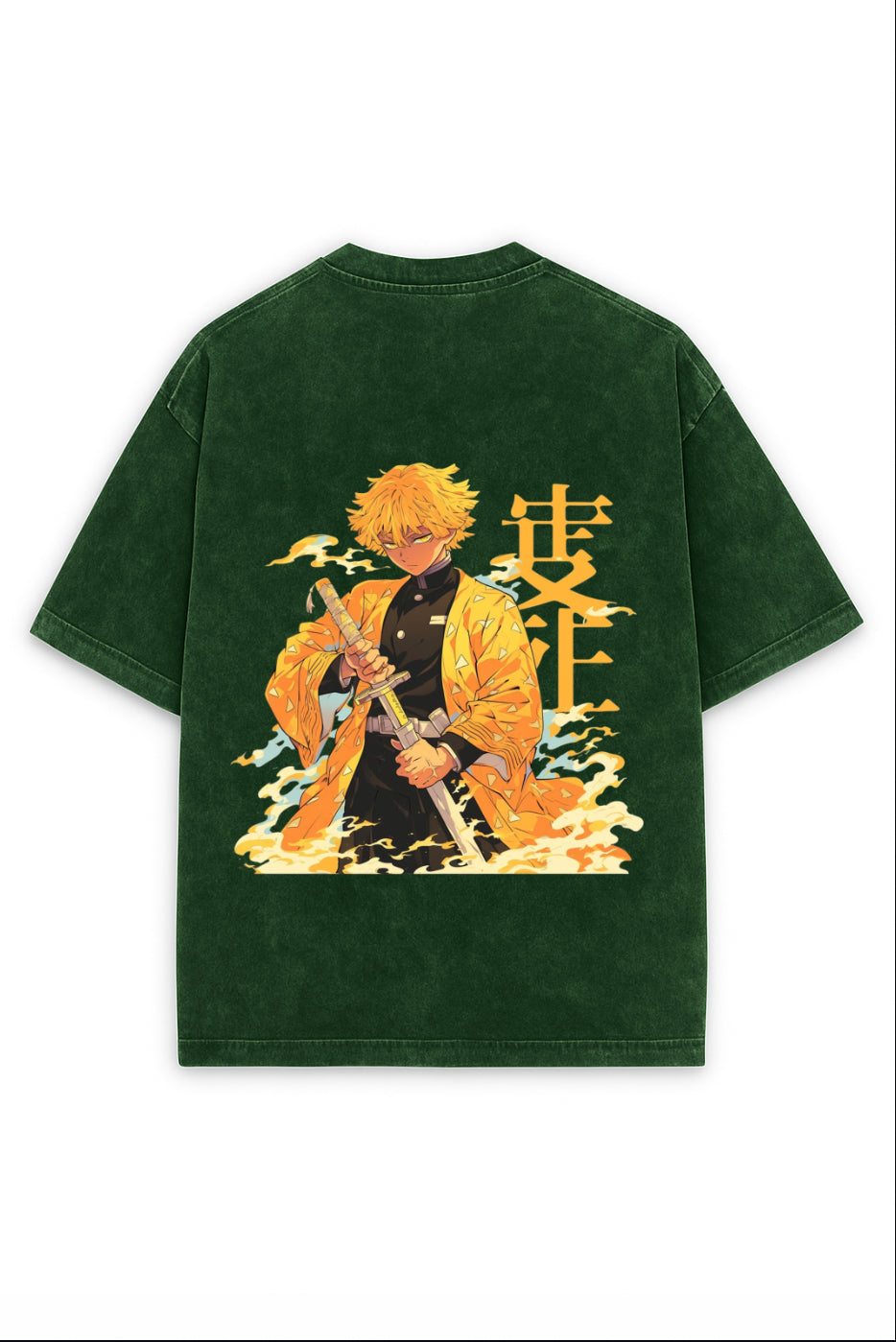 Cursed Energy Acid Wash Tee