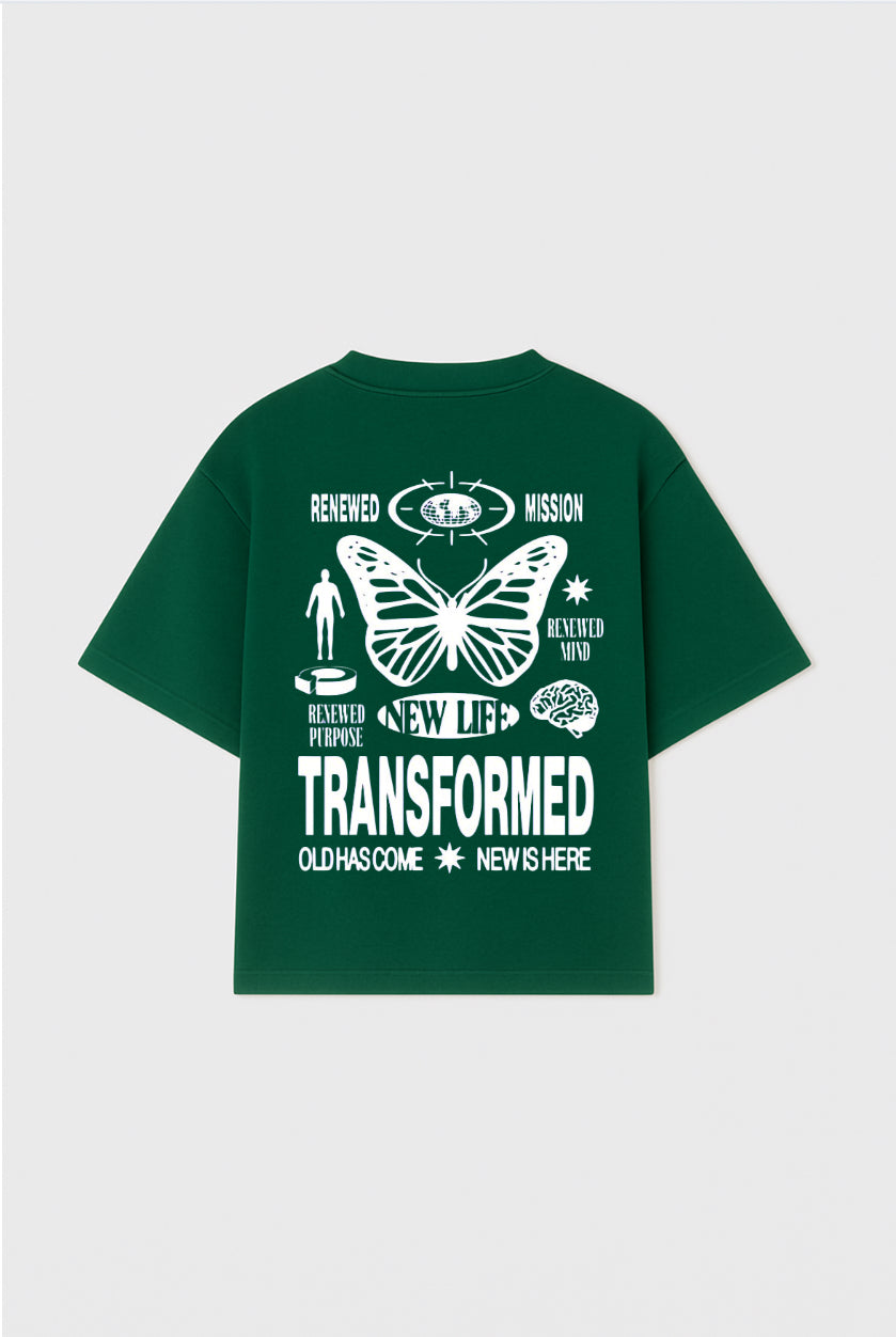New Life Transformed Oversized Tee