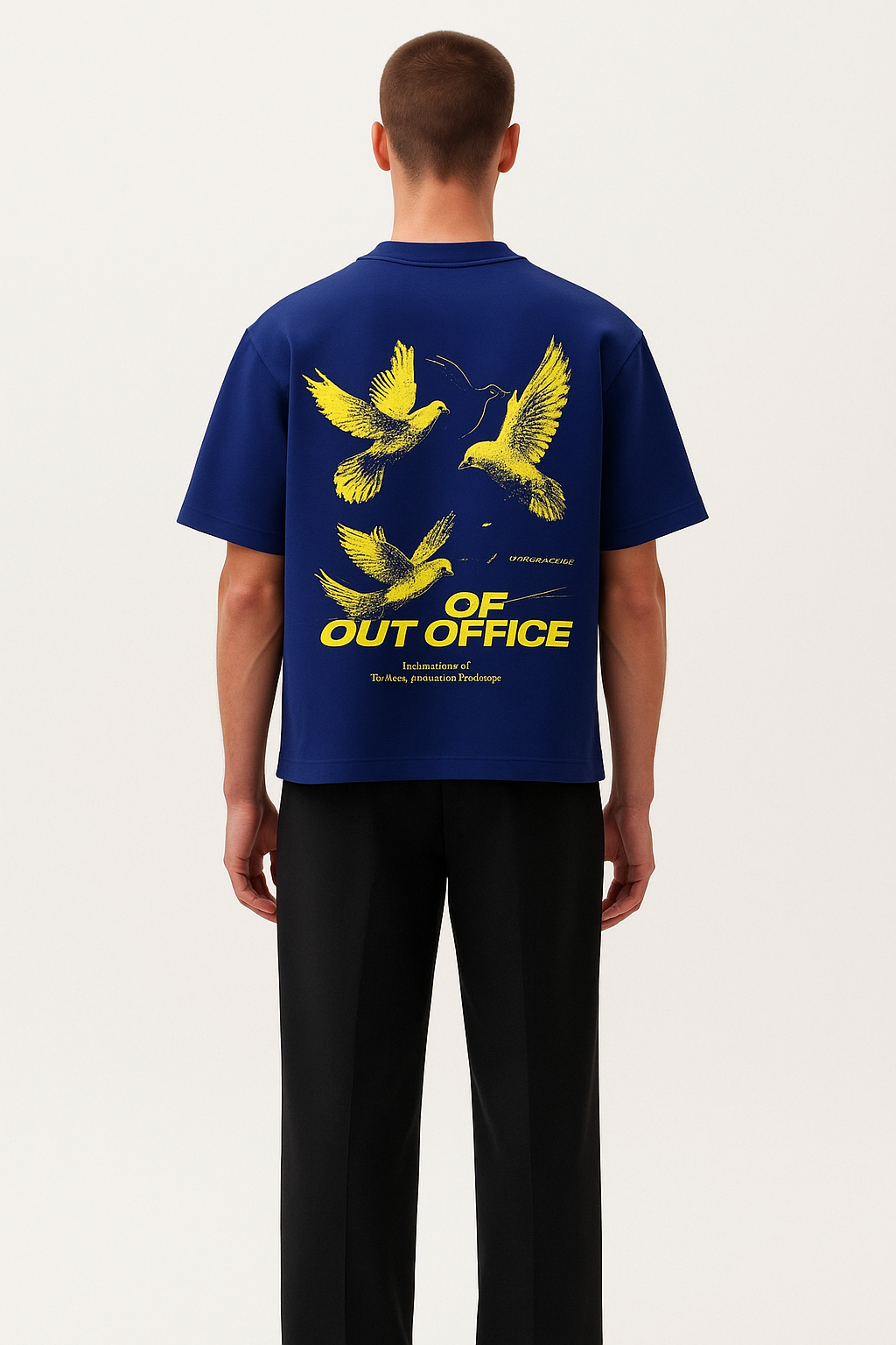 Out of Office Oversized Drop Shoulder Tee