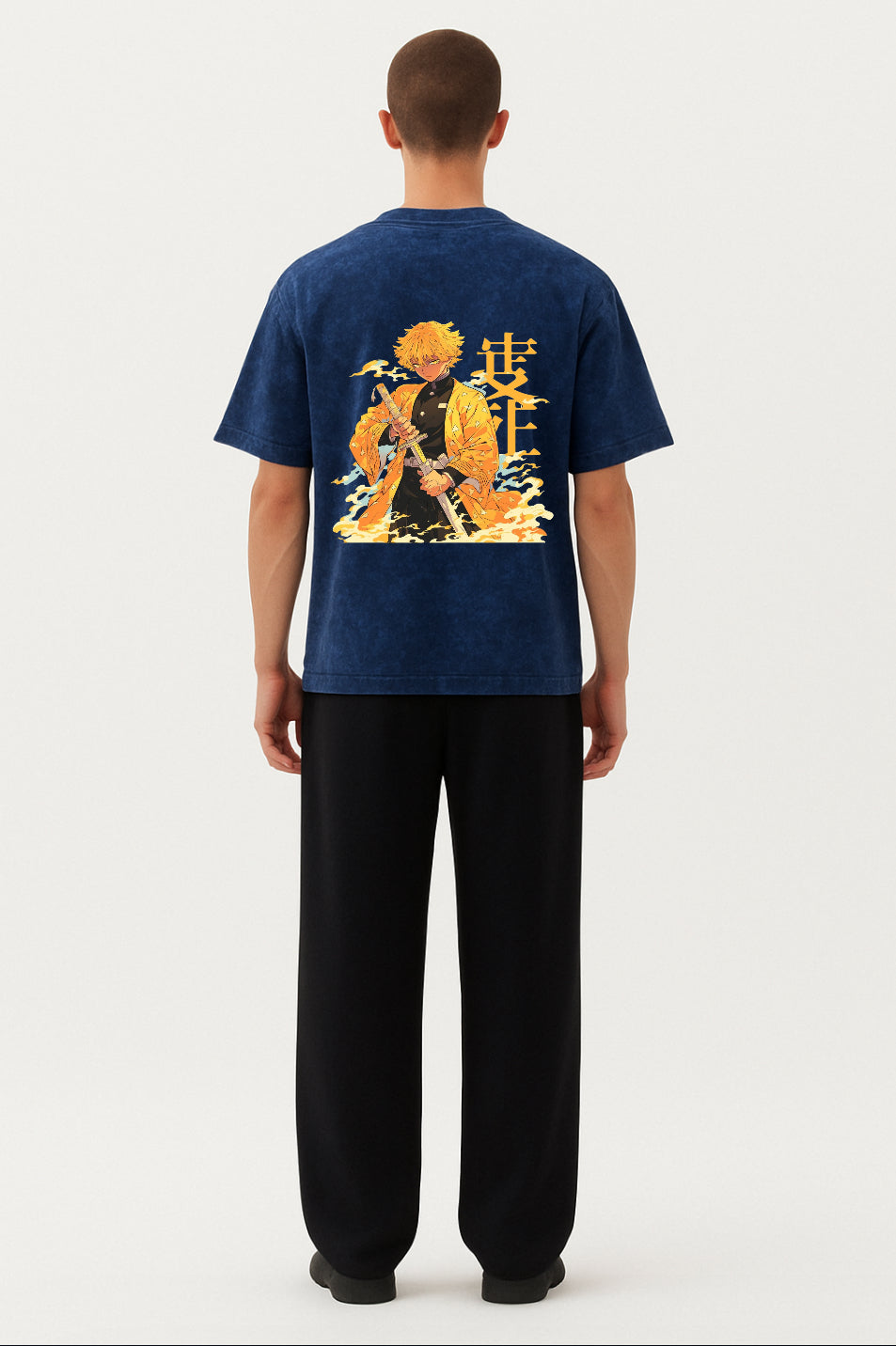 Cursed Energy Acid Wash Tee