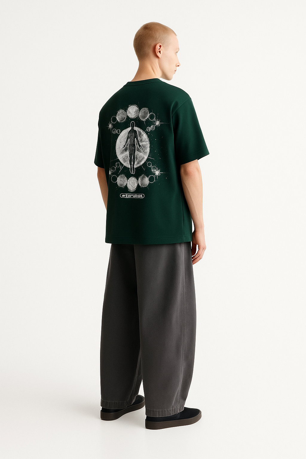 Lunar Archive Oversized Drop Shoulder Tee