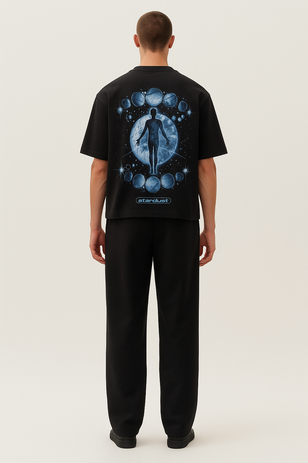 Lunar Archive Oversized Drop Shoulder Tee