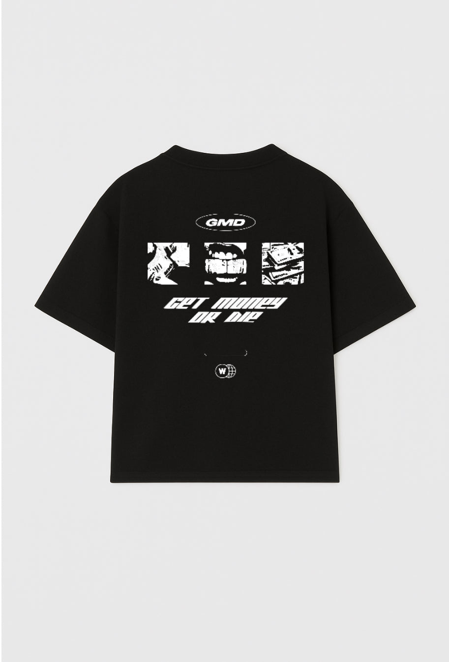 Get Money Division Oversized Drop Shoulder Tee