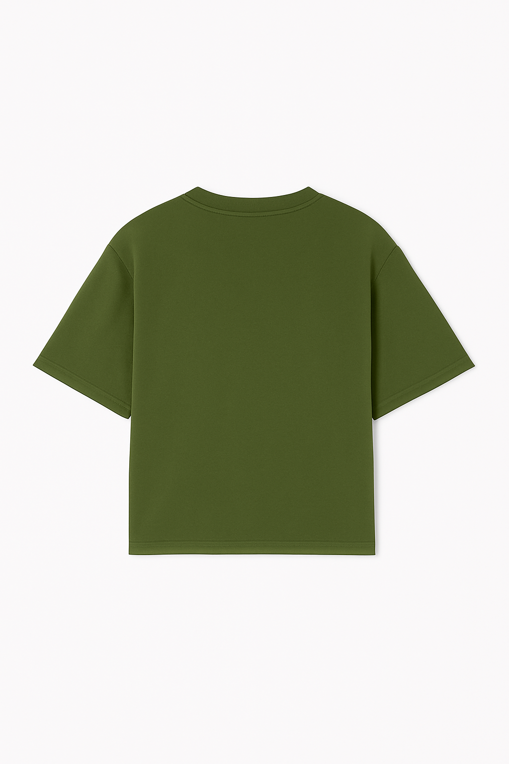 Essential Butterfly Flight Oversized Tee in Olive Green