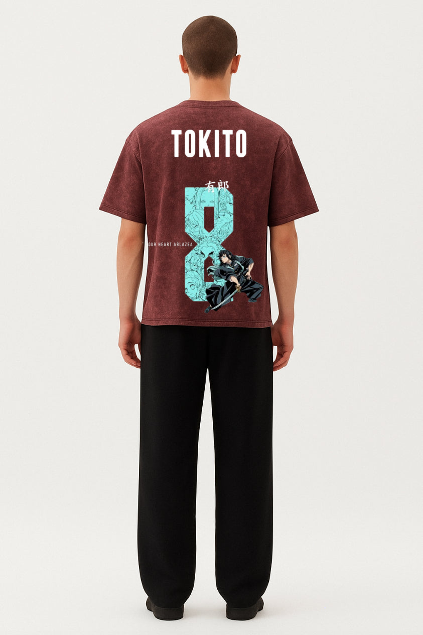 Silent Storm Acid Wash Tee