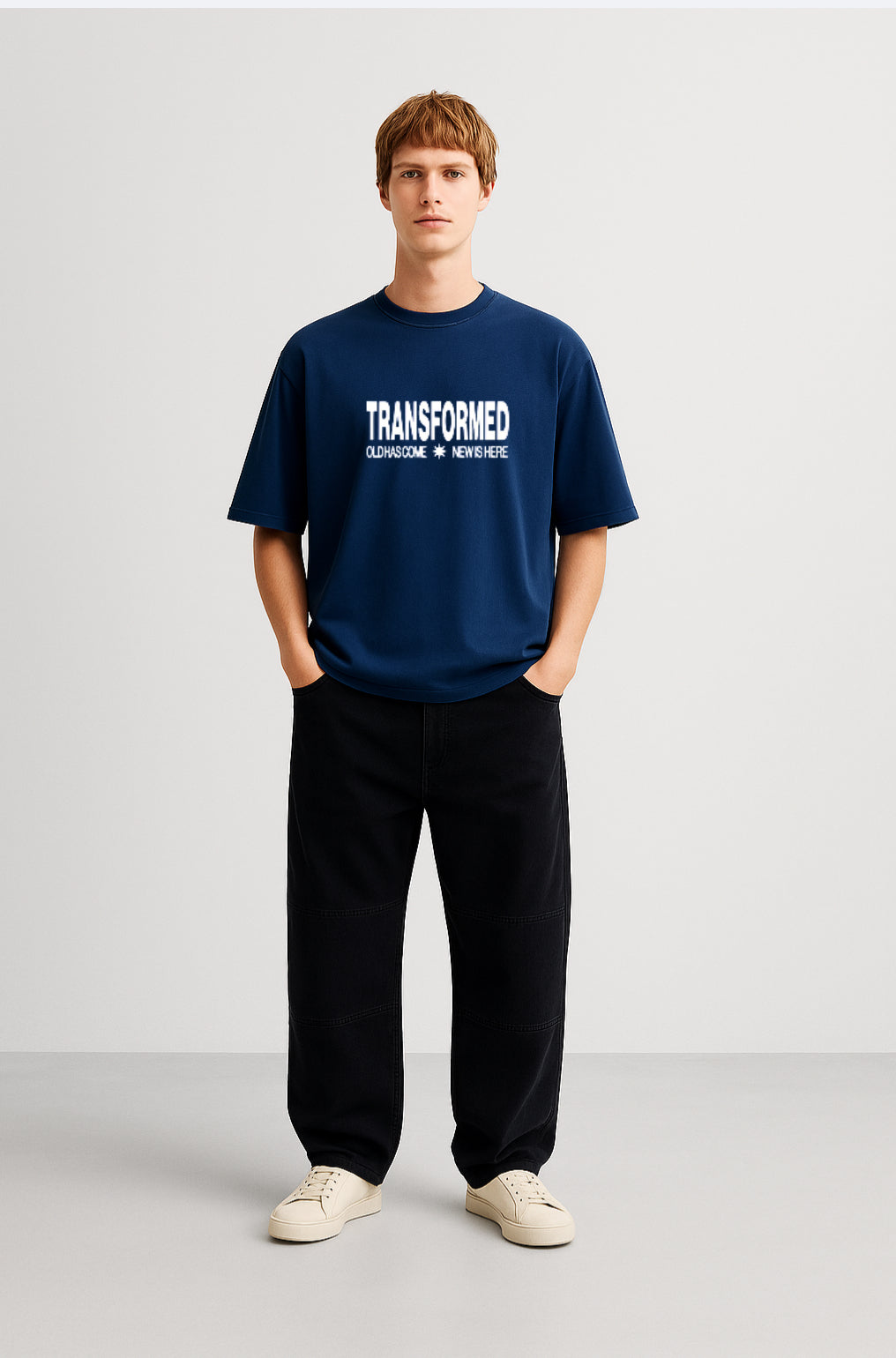 New Life Transformed Oversized Tee