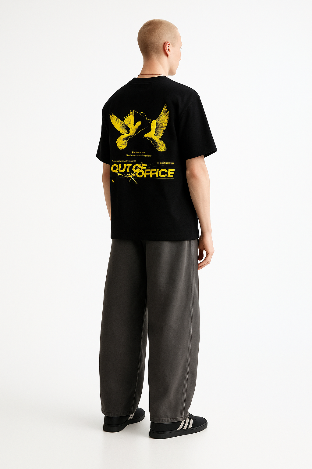Out of Office Oversized Drop Shoulder Tee