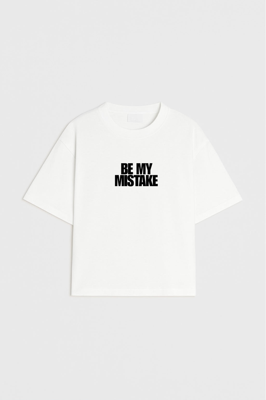 Be My Mistake Oversized Graphic Tee