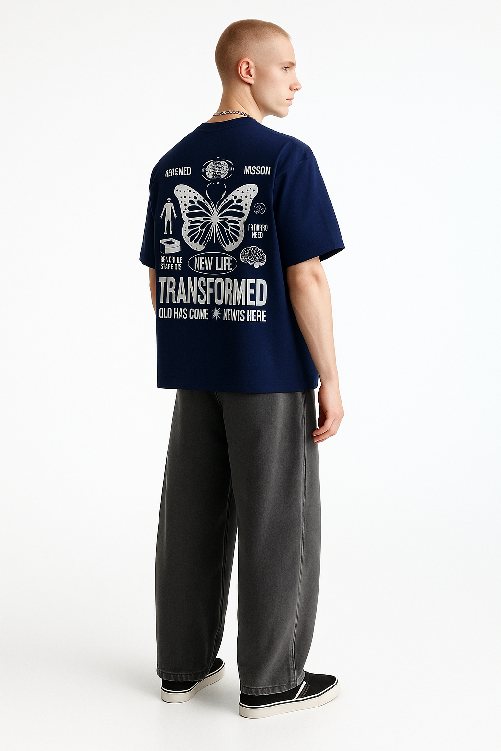 New Life Transformed Oversized Tee