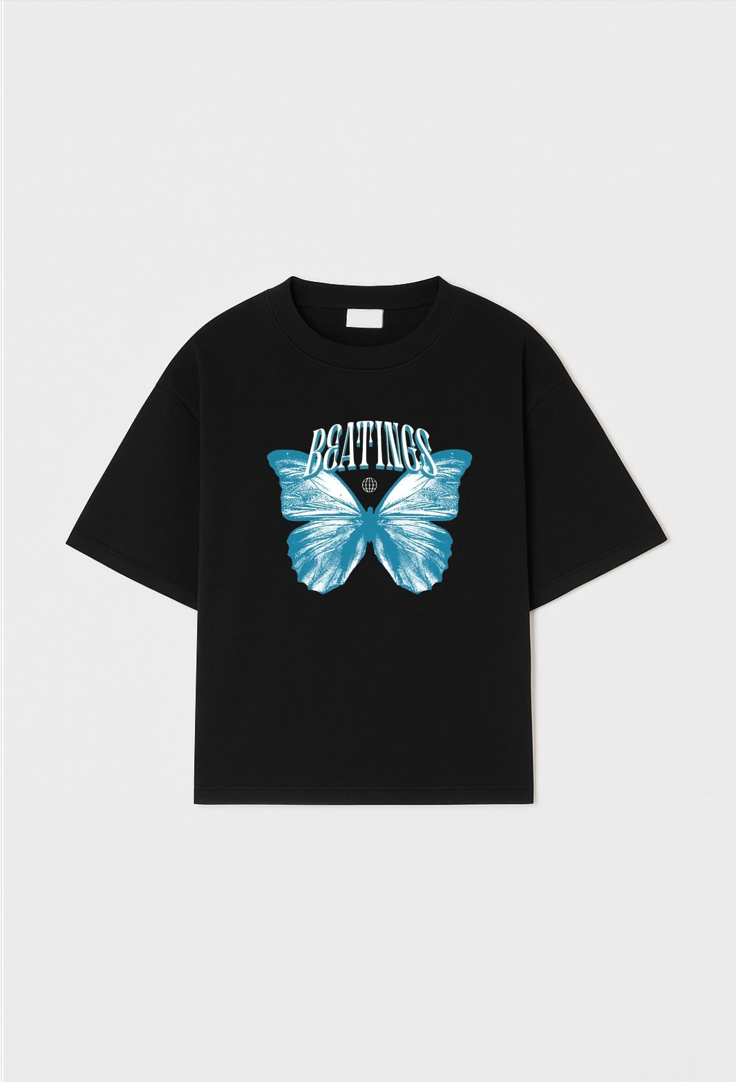 The Beatings Black Oversized T-shirt