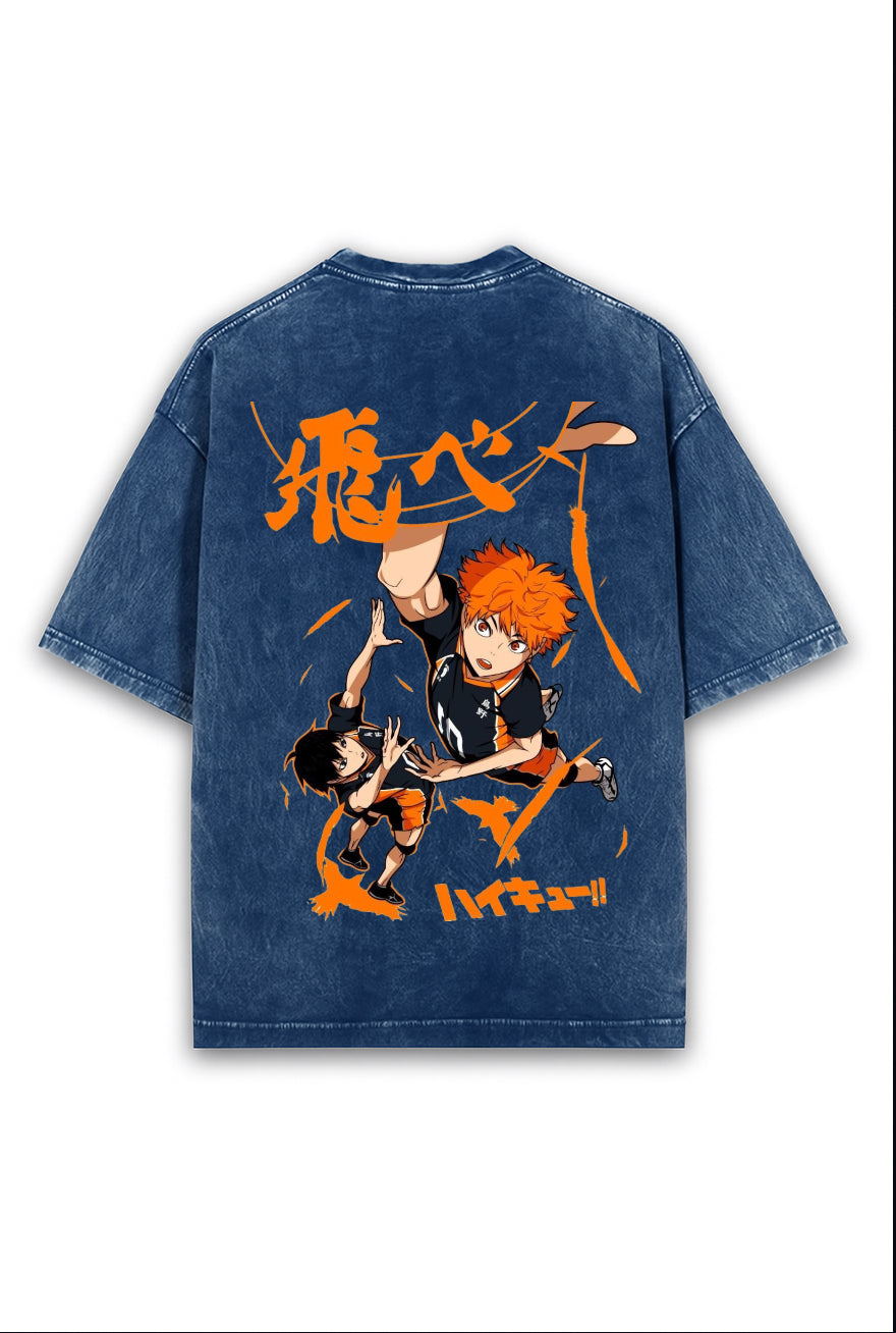 Flight Ace Acid Wash Tee