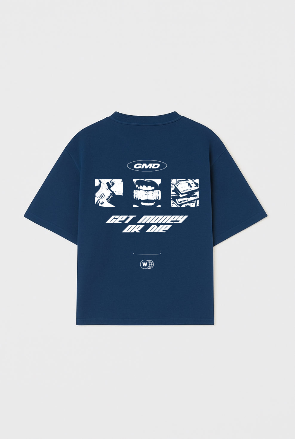 Get Money Division Oversized Drop Shoulder Tee
