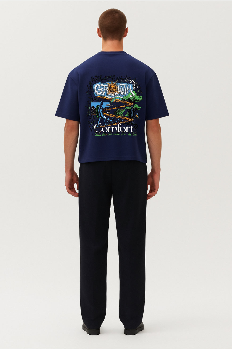 Solstice Growth Oversized Drop Shoulder Tee
