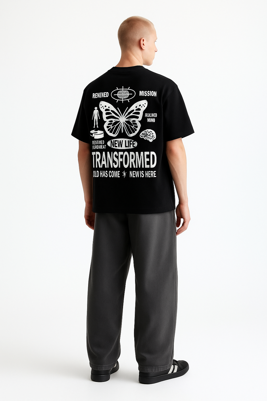 New Life Transformed Oversized Tee